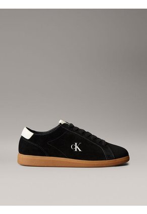 Tenis Negro Cupsole De Cuero Calvin Klein