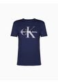 Camiseta Azul Con Monograma Calvin Klein de Calvin Klein