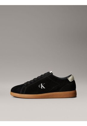 Tenis Negro Cupsole De Cuero Calvin Klein