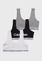 Brassier 3 Piezas Niña Calvin Klein de Calvin Klein