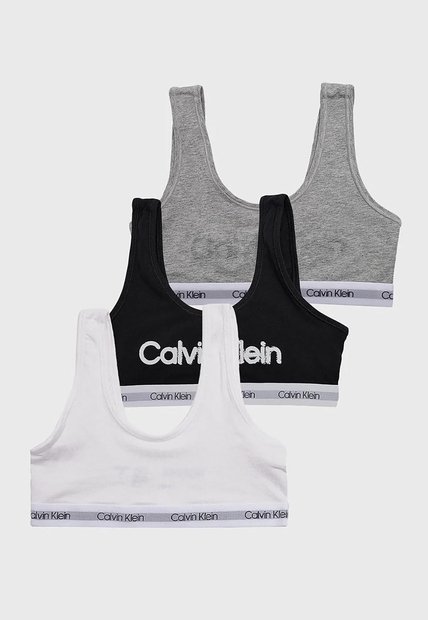 Brassier 3 Piezas Niña Calvin Klein