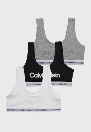 Brassier 3 Piezas Niña Calvin Klein