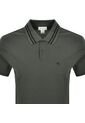 Polo Gris De Piqué Con Ribetes En Contraste Calvin Klein de Calvin Klein