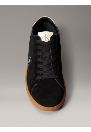 Tenis Negro Cupsole De Cuero Calvin Klein