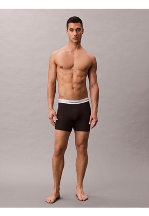 Pack Multicolor De 3 Bóxers Ajustados - Icon Cotton Stretch Calvin Klein