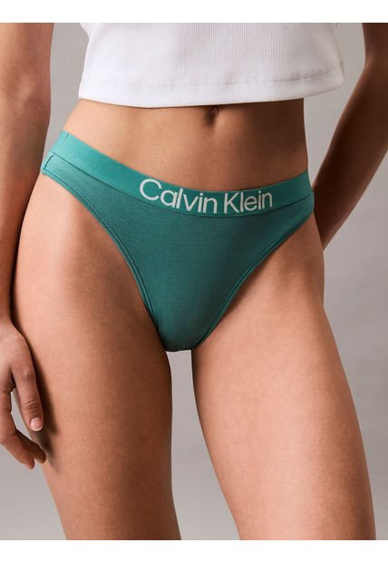 Tanga Celeste – Maximum Cotton Calvin Klein