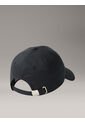 Gorra Negra De Lino Con Logo Calvin Klein de Calvin Klein