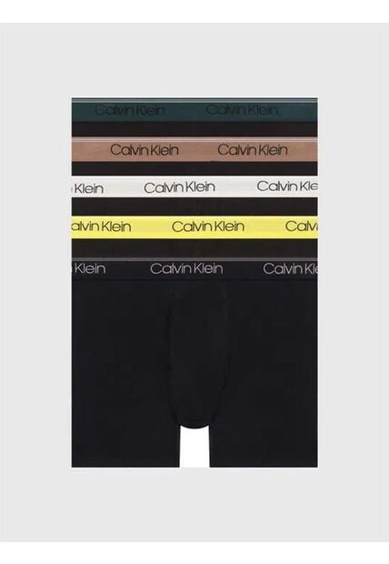 Paquete De 5 Bóxer Largo Hombre Negro Calvin Klein