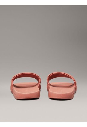 Sandalias Naranja Con Logo Calvin Klein