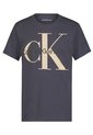 Camiseta Azul Con Monograma Para Niño Calvin Klein de Calvin Klein