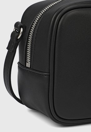 Bolso Manos Libres Negro-Blanco Calvin Klein