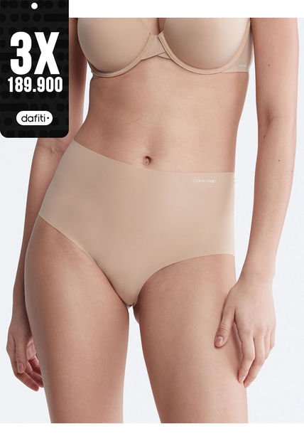 Pantie Tipo Hipster Invisible De Cintura Alta Para Mujer Calvin Klein