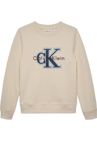 Saco Blanco Con Logo De Monograma Bordado Calvin Klein Calvin Klein
