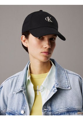 Gorra Negra Monogram Calvin Klein