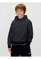Buzo Negro Para Niño Con Capota Y Estampado  Calvin Klein de Calvin Klein