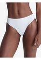 Tanga Celeste Invisible Con Logo En El Lateral de Calvin Klein