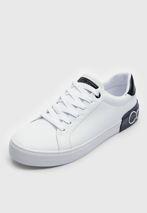 Tenis Lifestyle Blanco-Negro Calvin Klein