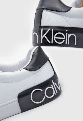 Tenis Lifestyle Blanco-Negro Calvin Klein
