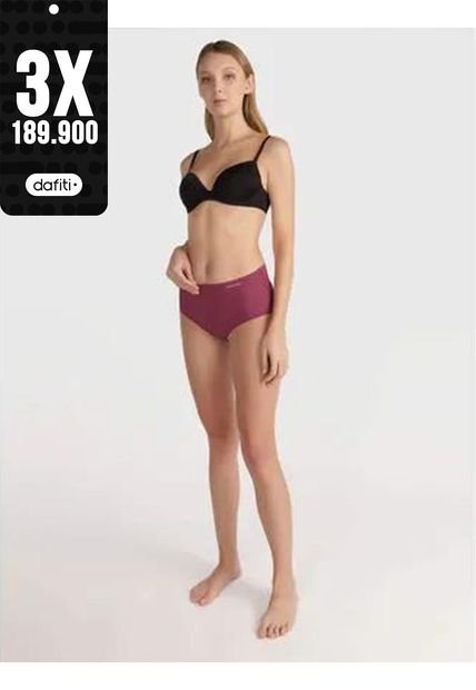 Pantie Tipo Hipster Invisible Con Talle Alto Calvin Klein