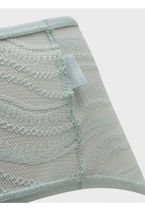 Panties Verde Hipster De Encaje Calvin Klein