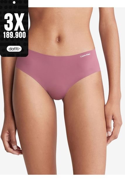 Panties Rosado Tipo Hípster Invisible
