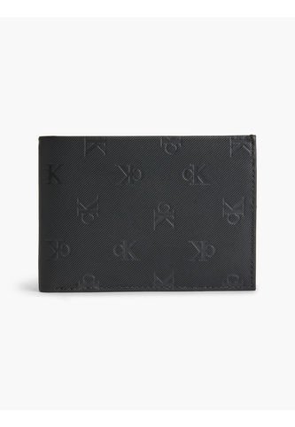 Calvin Klein - Billetera Con Logo Hombre Negro Calvin Klein