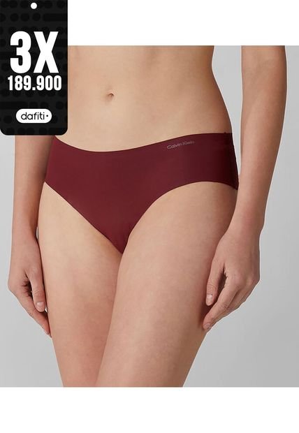 Panties Tipo Hípster Invisible Viotinto Para Mujer Calvin Klein