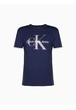 Camiseta Azul Con Monograma Calvin Klein de Calvin Klein