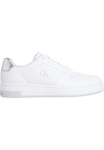 Tenis Blanco Basket De Cuero Calvin Klein Calvin Klein