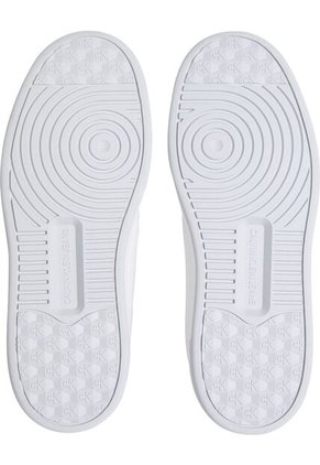 Tenis Blanco Basket De Cuero Calvin Klein