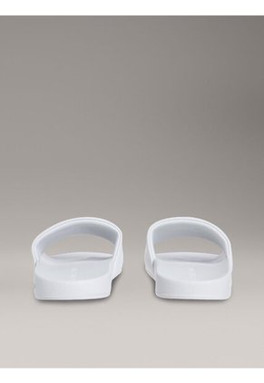 Sandalias Gris Con Logo Calvin Klein