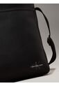 Bolso Negro Reporter Suave Con Monograma Calvin Klein de Calvin Klein