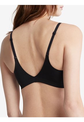 Top Con Logo Distintivo Negro Calvin Klein