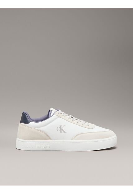 Tenis Blanco De Cuero Calvin Klein