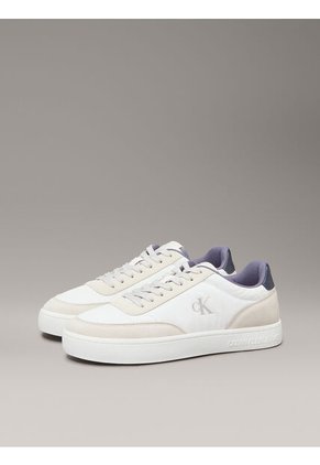 Tenis Blanco De Cuero Calvin Klein