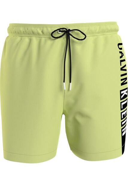 Bermuda Verde De Baño Con Cordón - Intense Power Calvin Klein