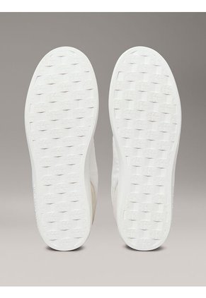 Tenis Blanco De Cuero Calvin Klein