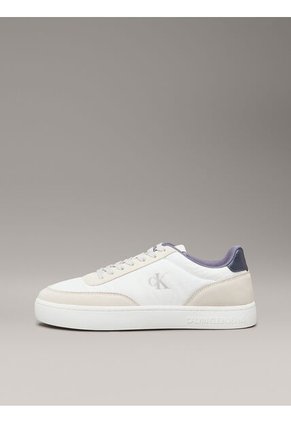Tenis Blanco De Cuero Calvin Klein