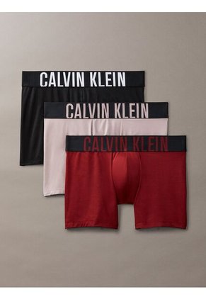 Pack Multicolor De 3 Bóxers Largos - Intense Power Calvin Klein