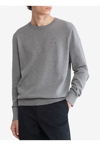 Saco Casual Manga Larga Hombre Gris Calvin Klein