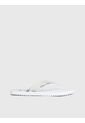 Sandalias Blanco De Playa Con Monologo Calvin Klein de Calvin Klein