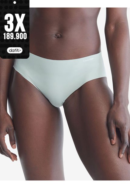 Pantie Verde Tipo Hípster Invisible Calvin Klein