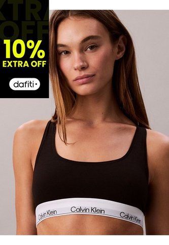 Corpiño Negro Sin Forro - Icon Cotton Modal Calvin Klein Calvin Klein