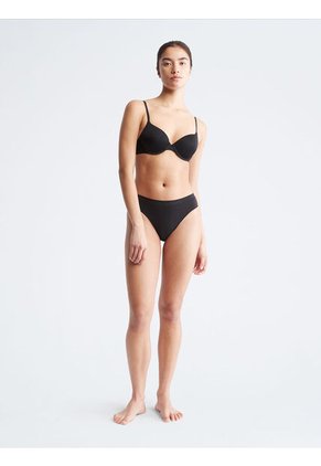 Bikini Negro Con Logo Mujer Calvin Klein