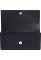 Billetera Negra Trifold Con Placa Metálica Calvin Klein de Calvin Klein