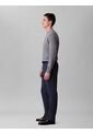 Pantalón Negro Chino Slim De Algodón Signature Calvin Klein de Calvin Klein