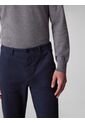 Pantalón Negro Chino Slim De Algodón Signature Calvin Klein de Calvin Klein