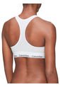 Bralette Blanco Algodón Blanco Calvin Klein de Calvin Klein