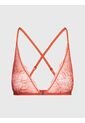 Bralette De Encaje Naranja Con Cierre Frontal Para Mujer Calvin Klein de Calvin Klein