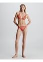 Bralette De Encaje Naranja Con Cierre Frontal Para Mujer Calvin Klein de Calvin Klein